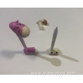 Promotional animal shaped stand ball pen